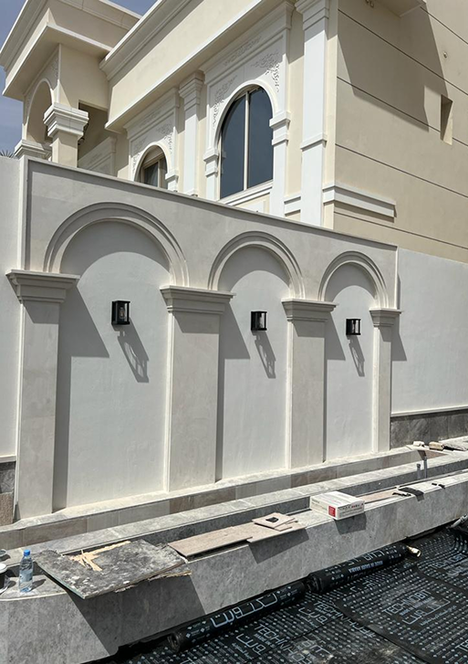 Completed luxury interior at Al Obailan Villas in Riyadh